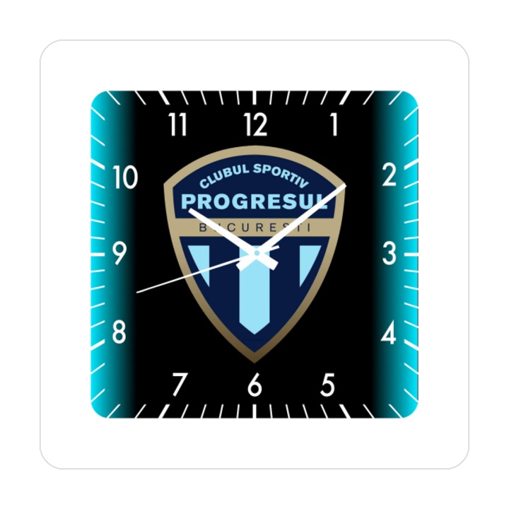 Стенен часовник CS Progresul Букурещ, 30x30 см