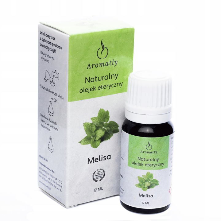Ulei esential, Aromatly, Parfum de melisa, 12ml