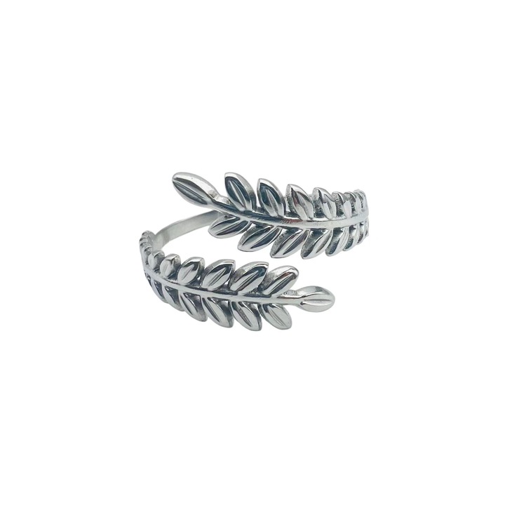 Inel Olive Leaves - Aliaj Argint