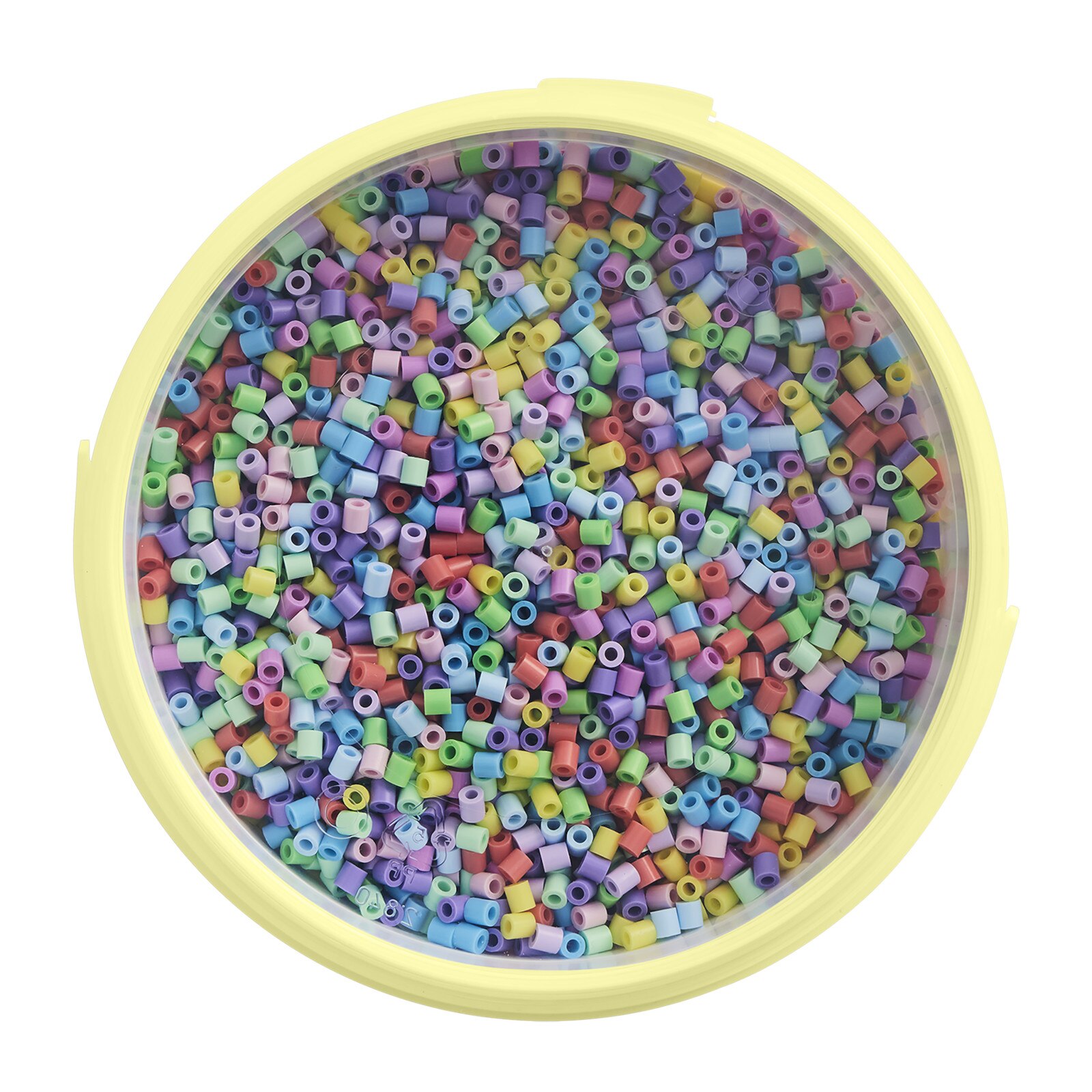 Galeata cu 10000 margele de calcat Hama midi mix de 10 culori pastel ...