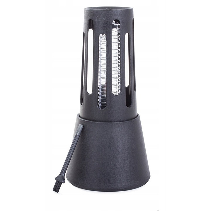 Lampa UV impotriva insectelor, Zola, USB, 5W, plastic, recipient detasabil pentru insecte, 19x10 cm, negru