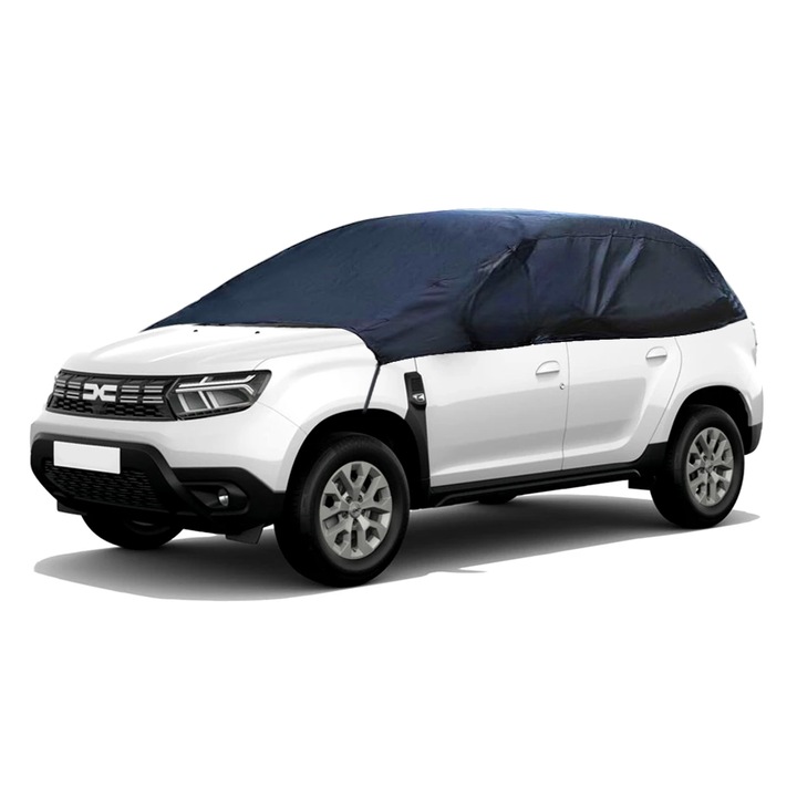 Semi-prelata auto usoara din nylon subtire Filmer allseason marimea XL 338x154x64cm