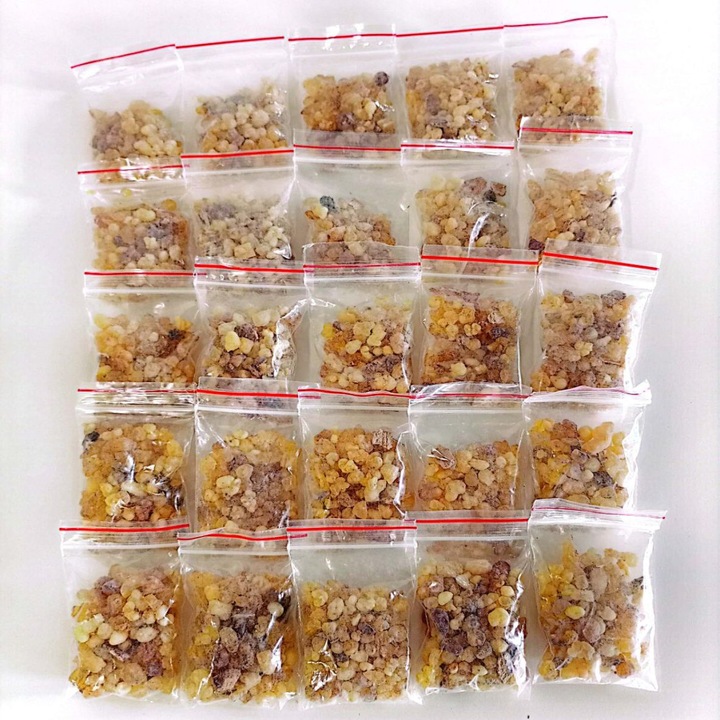 25 tasakos készlet Természetes tömjén, Kingaroma