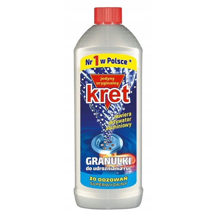 Гранули за отпушване на тръби Kret, 800гр