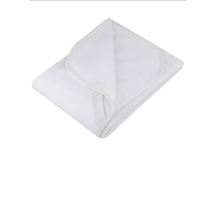 Twinzen matracvédő, fehér, 120 x 200 cm, gumiszalaggal, pamut