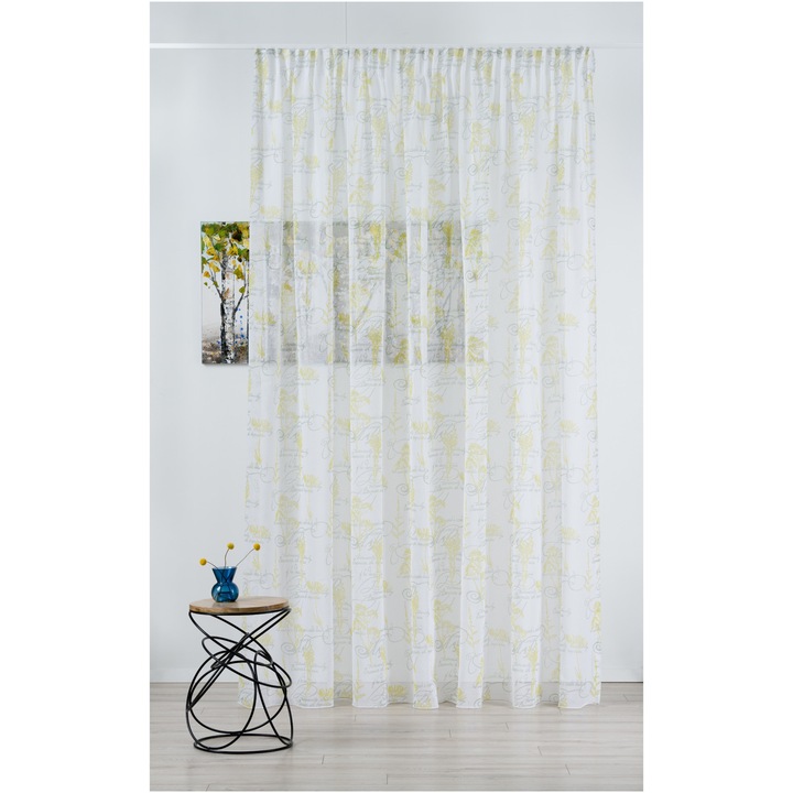 Перде Mendola Interior Fairy, 300 x 260 см, 100% полиестер, Зелен