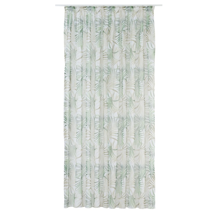 Перде Mendola Interior Palmas, 300 x 260 см, 100% полиестер, Зелен