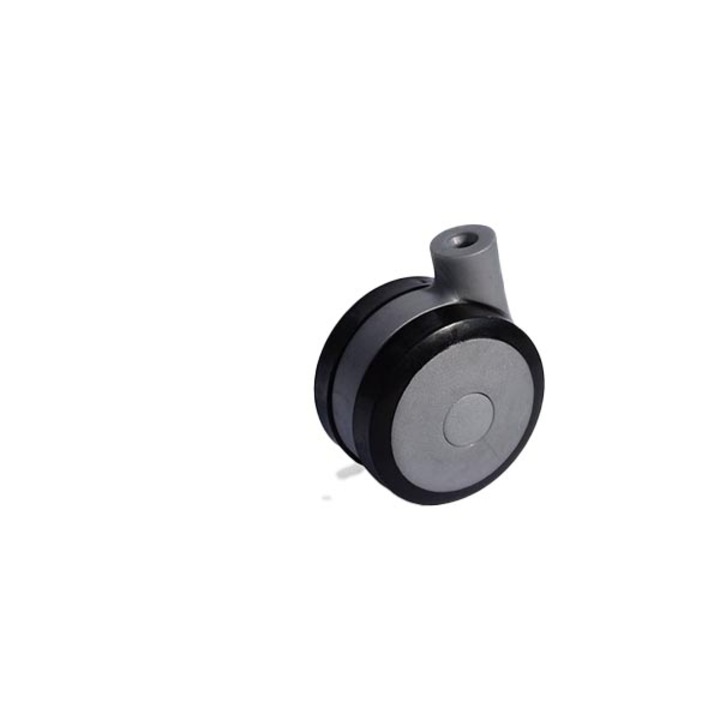 Rotila, D60 mm, 25 kg, plastic, soft gri