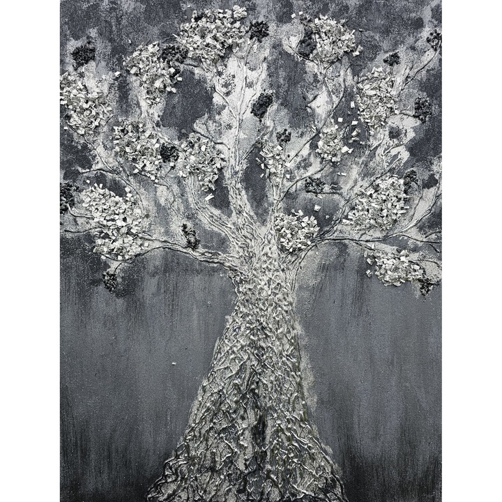 Tablou Unicat, realizat manual, panza, 70x90 cm