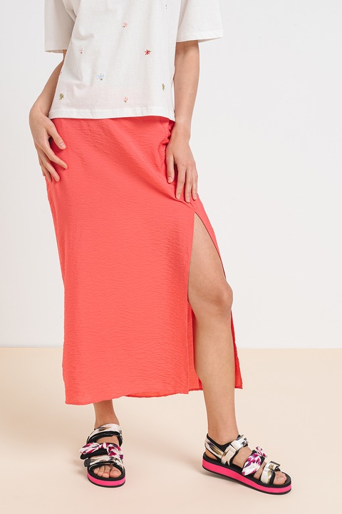 Vero Moda, Пола Josie с цепка встрани, Корал