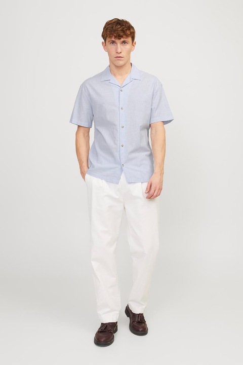 Jack & Jones, Lentartalmú ing ejtett ujjakkal, Csontszín