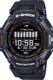 Casio, Дигитален часовник G-Shock със слънчева батерия, Сребрист, Тъмносин