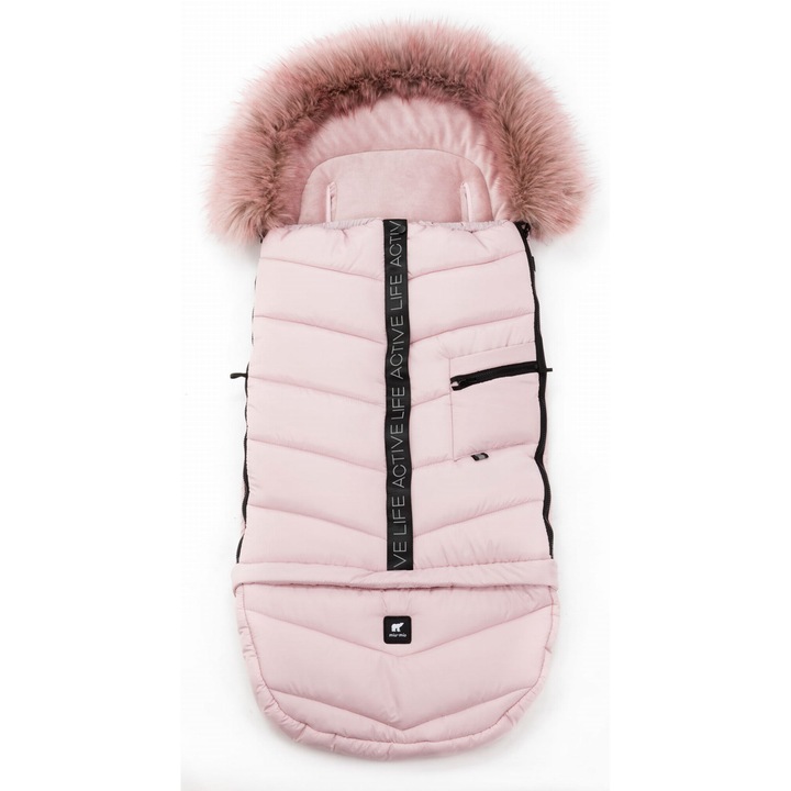 Sac de dormit multifunctional, Adamex Miu Mio Everest, Roz, 0-3 ani