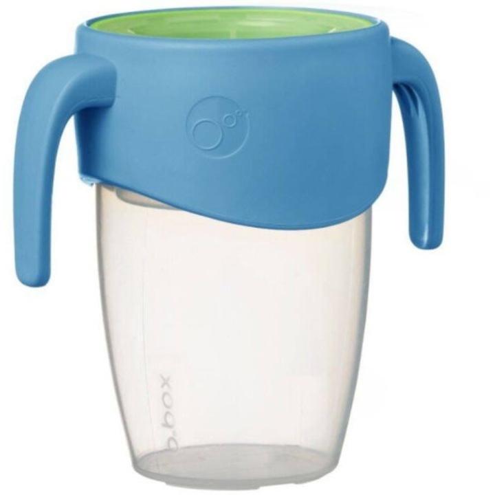 Cana antivarsare B.BOX 360, silicon, manere ergonomice, Ocean Breeze, 250ml