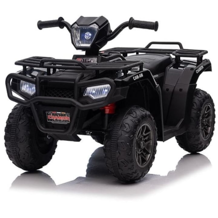 Електрическо бъги за деца Baby Mix, 12V, LED, черен, 88x46x51cm