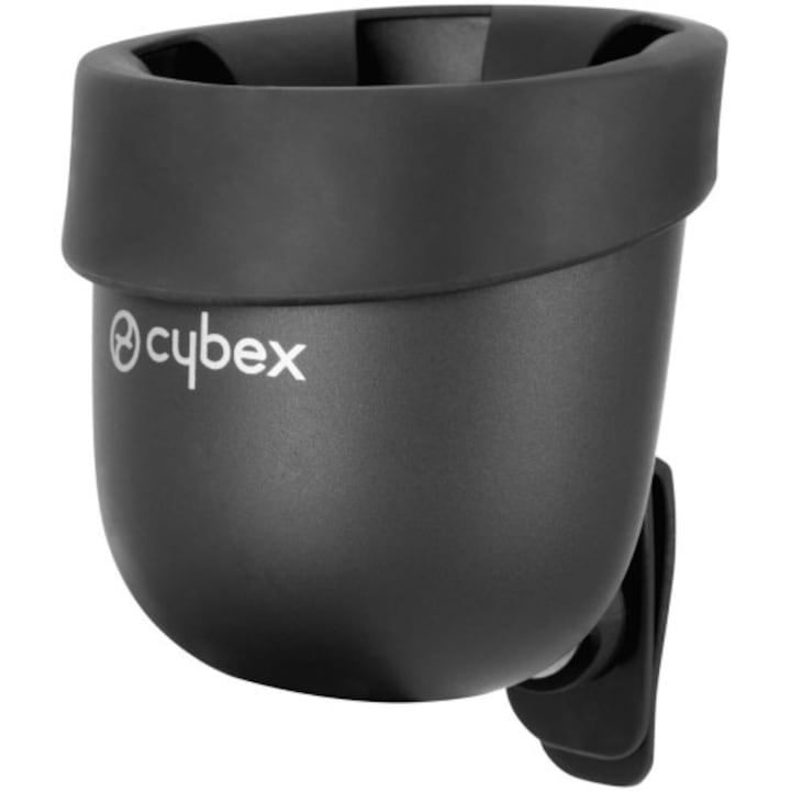 Pohártartó, Cybex, kompatibilis a Sirona és Solution termékekkel, fekete