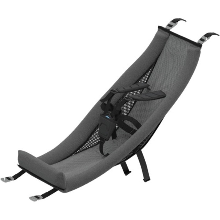Baba függőágy kerékpár utánfutóhoz, Thule, Chariot, kompatibilis Sport/Cross/Cab/Lite, szürke