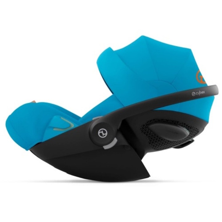 Детско столче за кола Cybex Cloud G i-Size, UV UPF50+, позициониране с гръб, странична защита, синьо