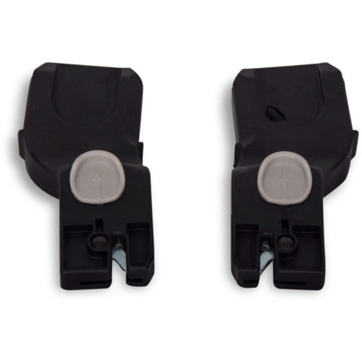 Set 2 adaptoare pentru carucior, EasyGo, Comaptibil cu Optimo, Negru
