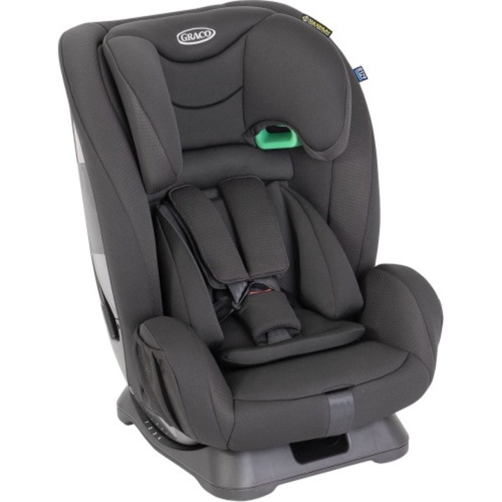 Детско столче за кола GRACO FlexiGrow R129, 2в1, странична защита Safe Surround, регулируемо, 76-145 см