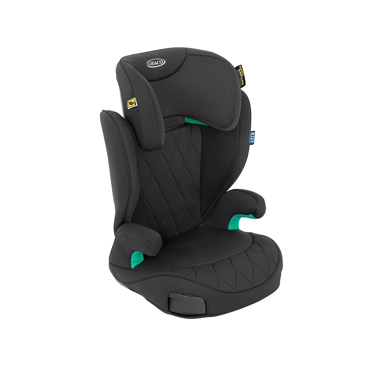 Scaun auto copii GRACO Affix i-Size, Isofix, Safety Surround, reglabil, negru, 100-150cm