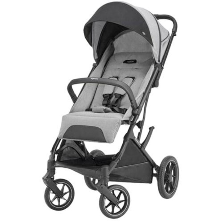 Детска количка Inglesina Maior, сгъваема, с UV филтър, сива, 53x63x29см