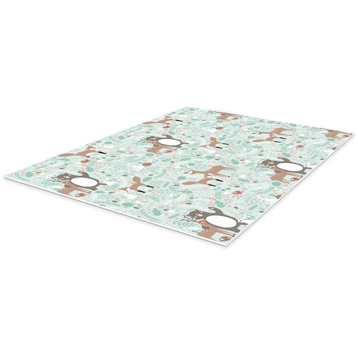 Covoras educational, Neno Mondo, antiderapanta, pliabila, multicolor, 200x150cm