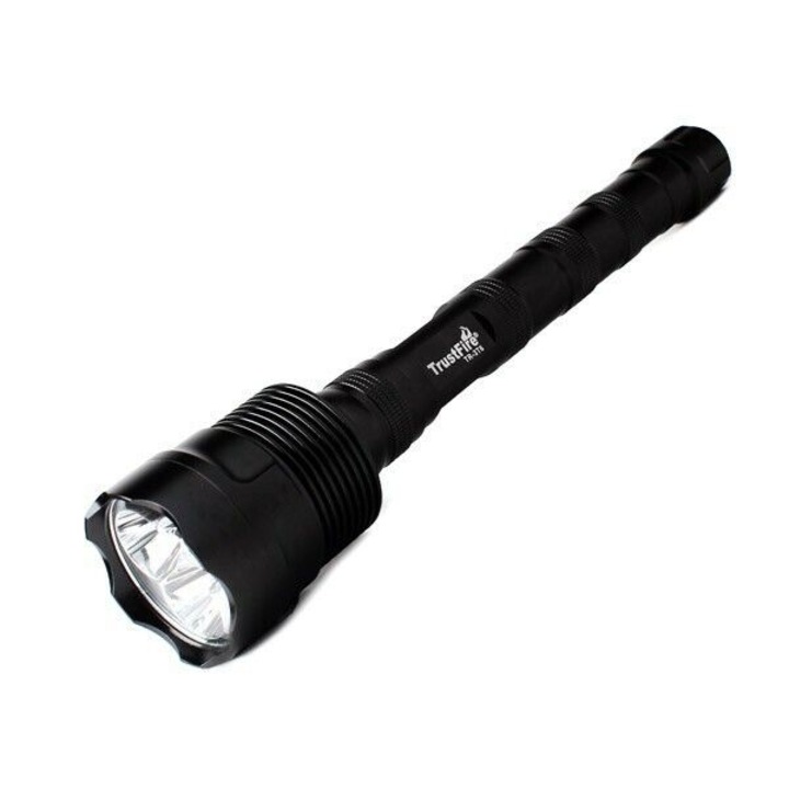 Тактически фенер TrustFire 3T6 Pro, 5200 лумена, 602 мл действие, батерия и аксесоари