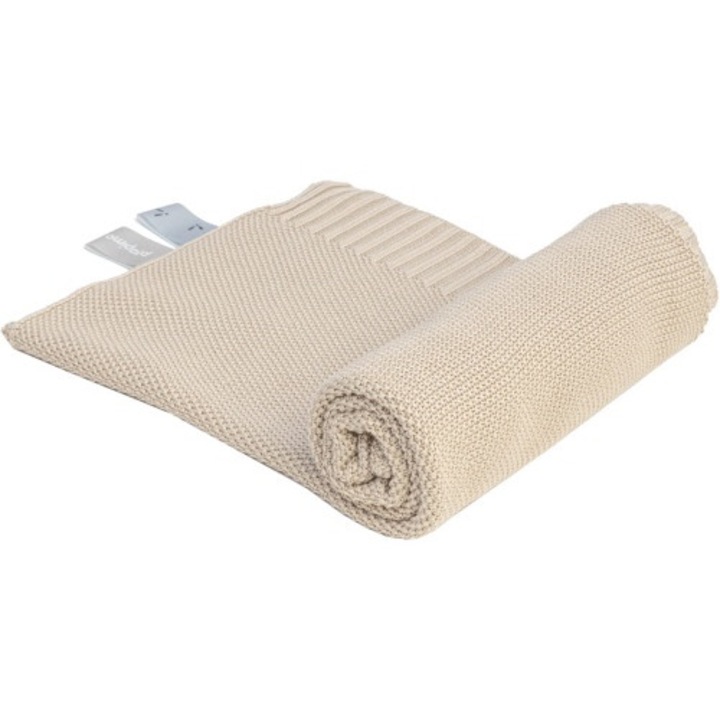 Paturica bebe Piapimo Handy Blanky, bambus, bej, 80x100 cm
