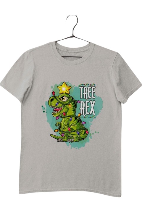 Tree Rex férfi póló, Fehér