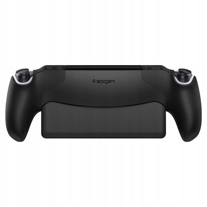 Husa consola gaming, Spigen, PVC, Pentru PlayStation Portal, Negru