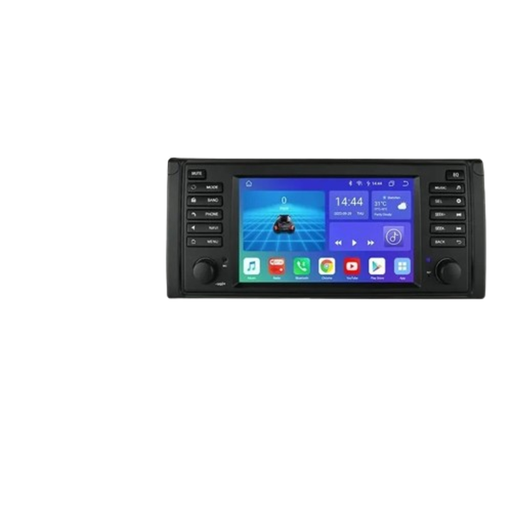 Radio Auto Android 12 pentru BMW E39/E53/M5 (1995–2003), 2GB RAM + 32GB ROM, Unitate Principala cu Ecran Tactil, GPS, CarPlay, WiFi, DSP, Intrare Camera Marsarier, S1 (8 nuclee 3G 32G)