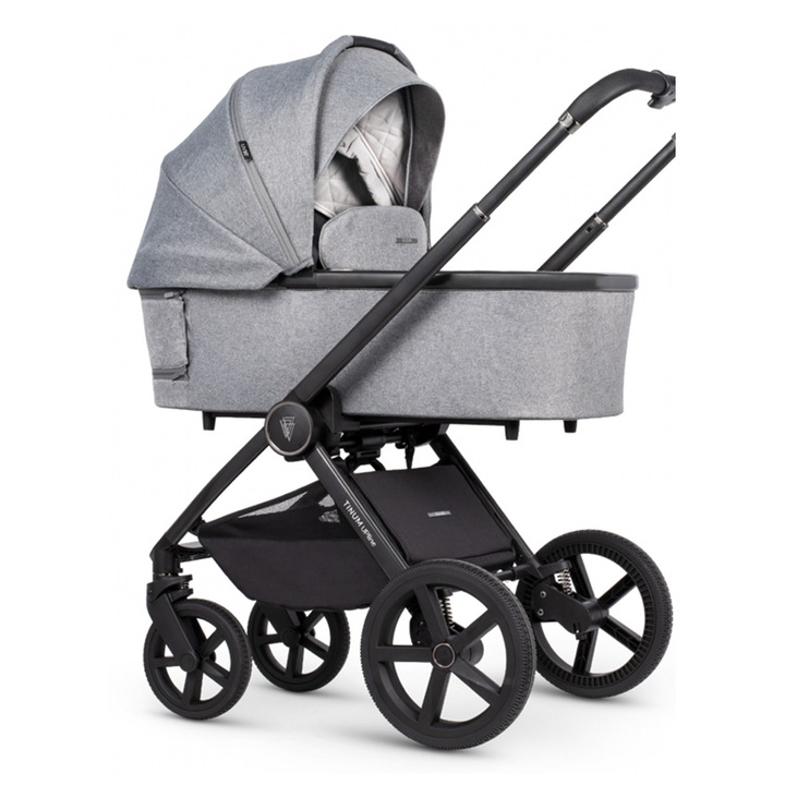 Количка 2 в 1 Venicci Tinum Upline, Reversible, Classic Grey, 12 кг