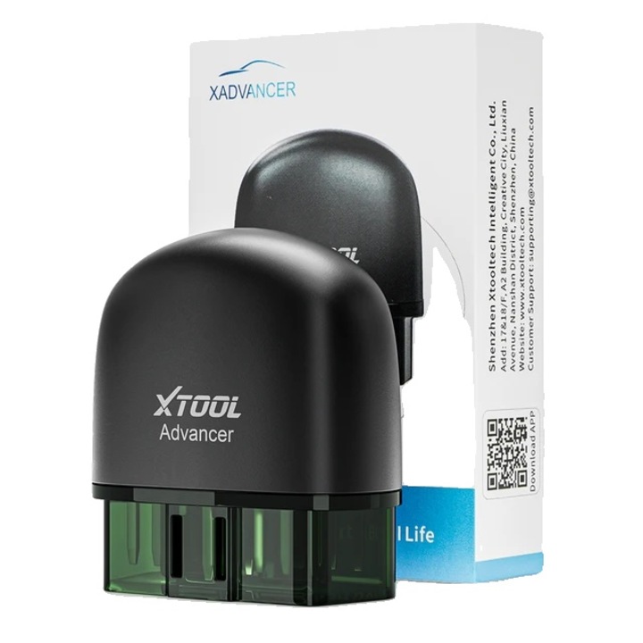 Tester si diagnostic auto, AD20Pro, functii OBDII complete, test baterie, resetare lumini intretinere, analiza conducere, HUD color, compatibil Android/iOS prin Bluetooth