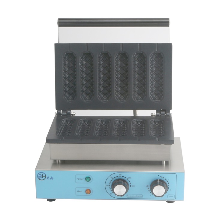 Гофретник, 6 вафли, 1550W, многоцветен, 42x27x38cm BH-1001 CUKUS