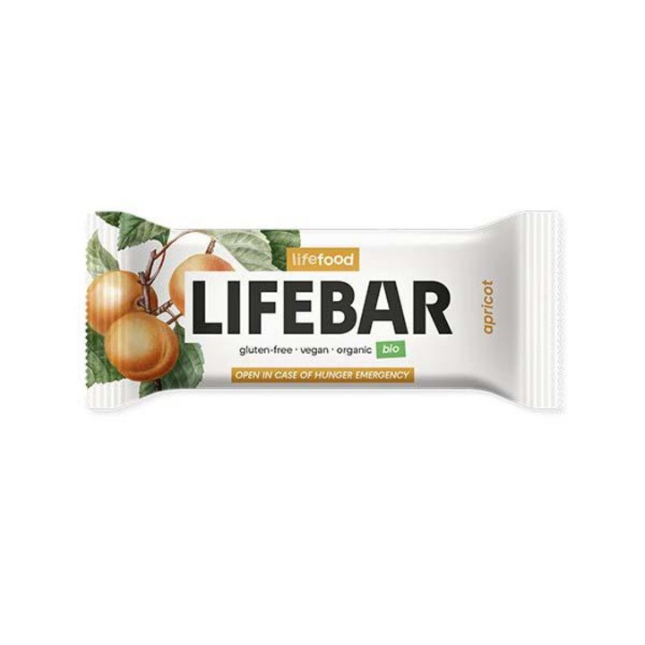 Baton cu Caise Raw Eco 40 grame Lifebar
