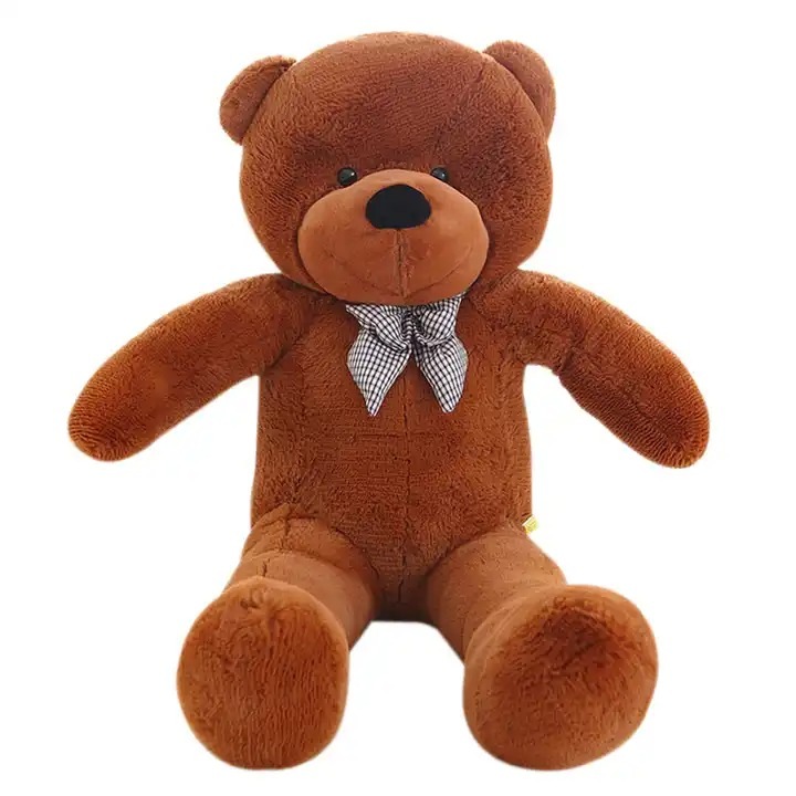 Плюшена играчка ТЕА, Мечок, кафяв, 90 см