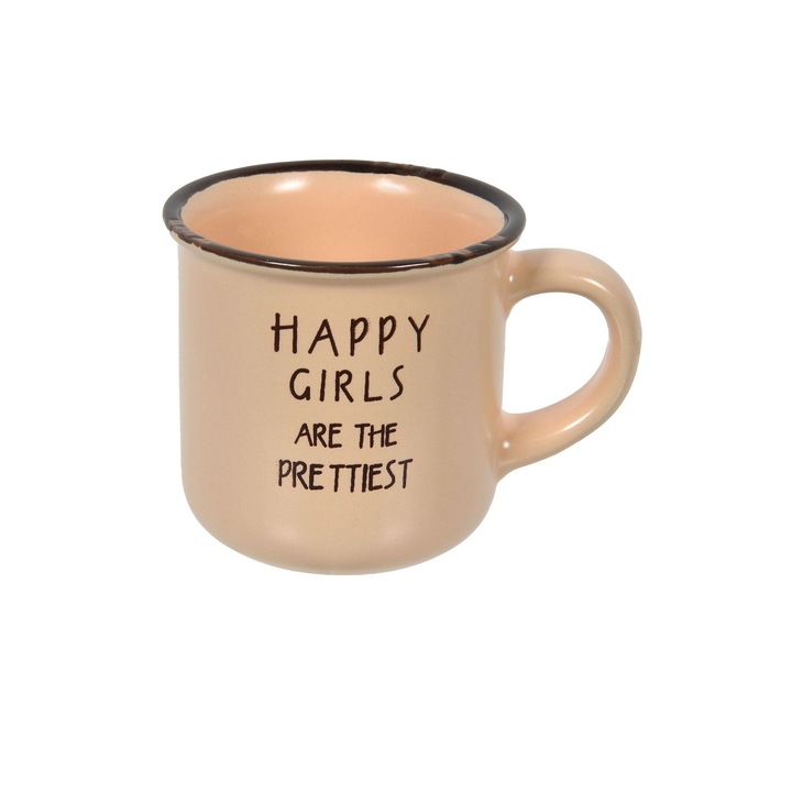 Малка чаша, за кафе, цвят праскова, 130мл