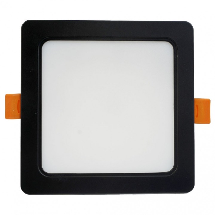 LED луна Lightex CARO, Влагозащитена, 220V, 24W, IP54, CCT, 1920lm, 220x220mm/200x200mm, Черен