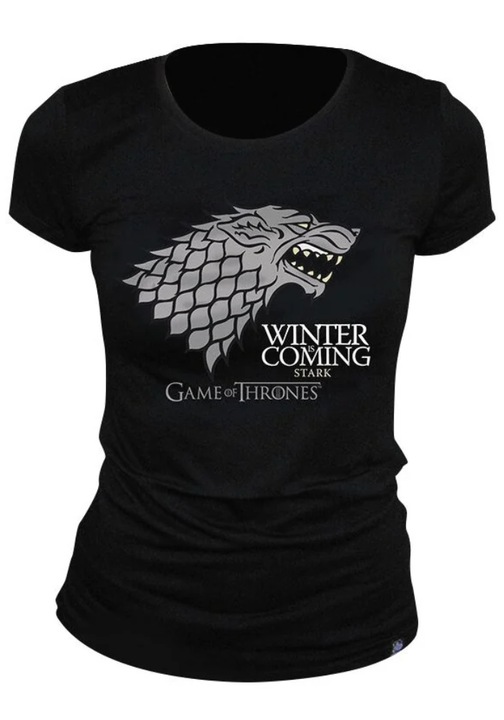 Дамска тениска Game of Thrones, Winter Is Coming, S