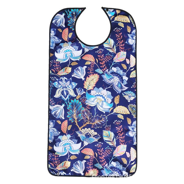 Baveta pentru adulti, impermeabil, Vinil, 46 x 85cm, reutilizabil