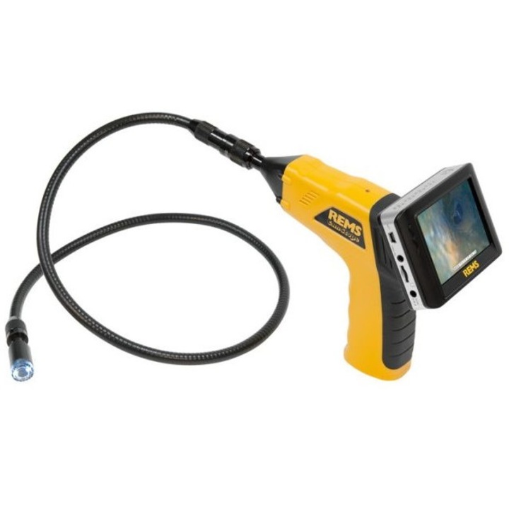 Sistem inspectie video REMS Camscope 175110, display color 3.5 inch, TFT-LCD, acumulator Li-Ion 3.7 V, 1.2 Ah