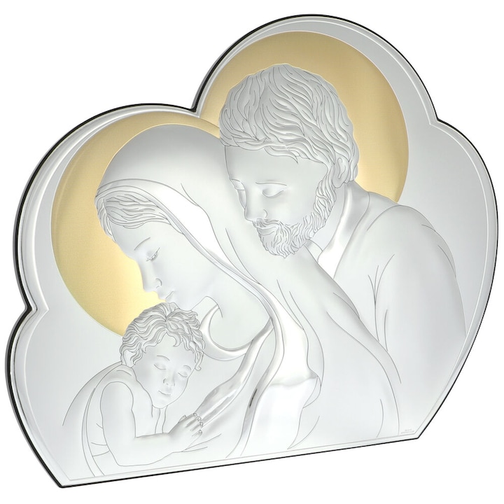 Szent Család ikonfelhő 37cm