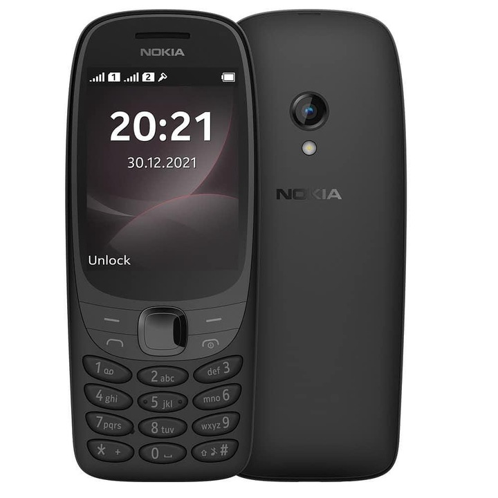 Nokia 6310 mobiltelefon (2024), Fekete