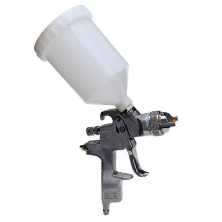 Pistol de vopsit pneumatic STAGER AB17, duza 1.7 mm, 0.6 litri, 1-3 bar