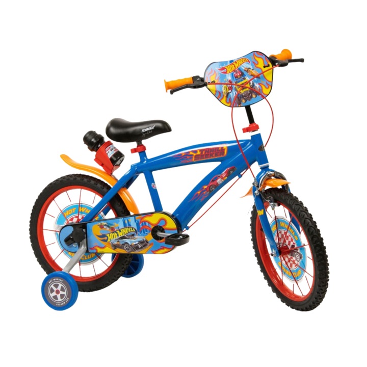 Bicicleta Toimsa 16" 1668, Hot Wheels