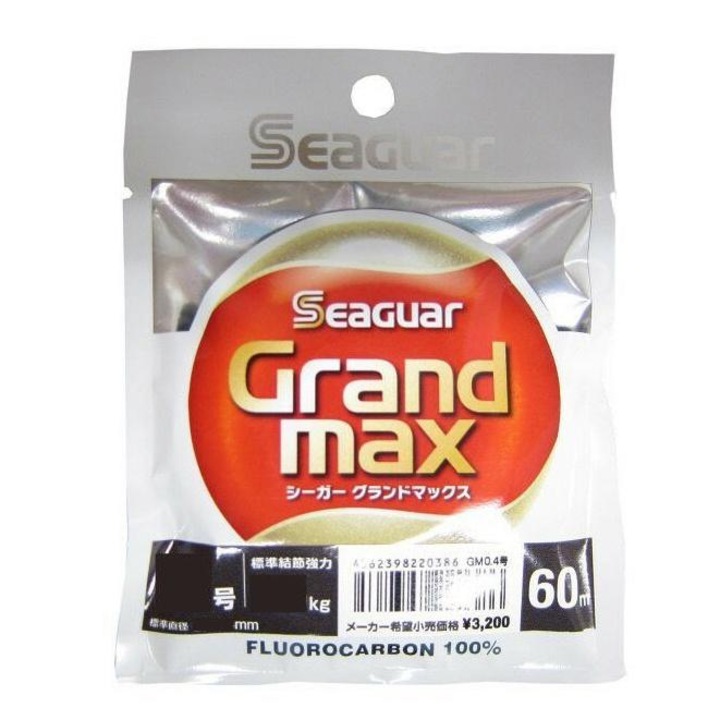 Fir inaintas Seaguar Grandmax Fluorocarbon, Diametru 0.205mm, Rezistenta 3.62 Kg, 60m