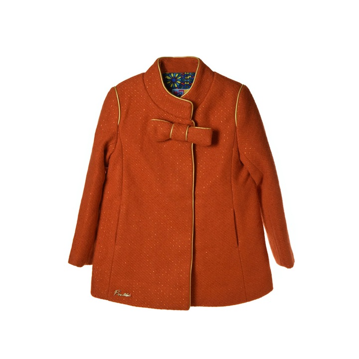 Geaca copii, Rosalita, Poliester, Portocaliu, 104 cm