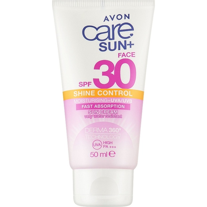 Crema hidratanta de fata SPF 30 UVA/UVB Shine Control, Avon, 50ml