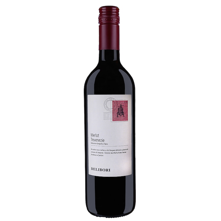 Merlot Trevenezie IGT Delibori, Vin Rosu Sec, 0.75l - eMAG.ro